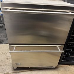 Monogram Dual Undercounter Fridge Drawers 