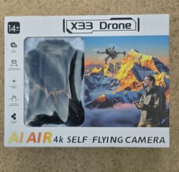 Beginner Drone - X33 AI Air 4K Self-Flying Drone