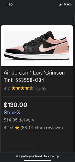 Jordan's pink and black