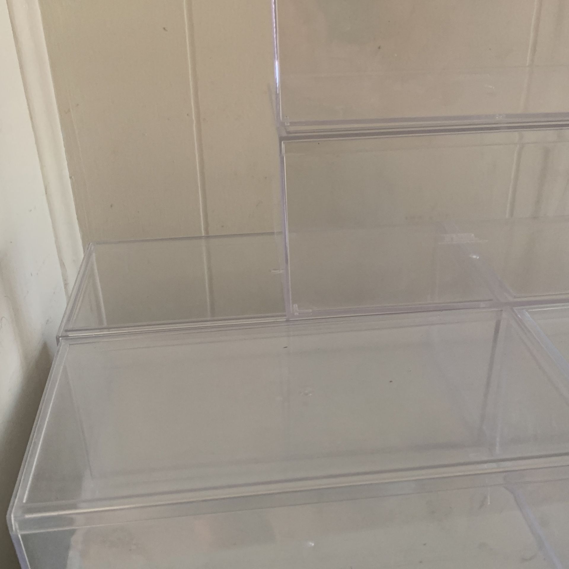 Plexiglass Storage Containers. 7 Total. Never Used. JUST REDUCED for