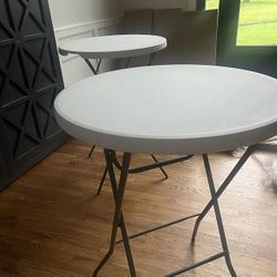 For Sale Plastic Cocktail Tables Plastic Pub Tables Round Tables 