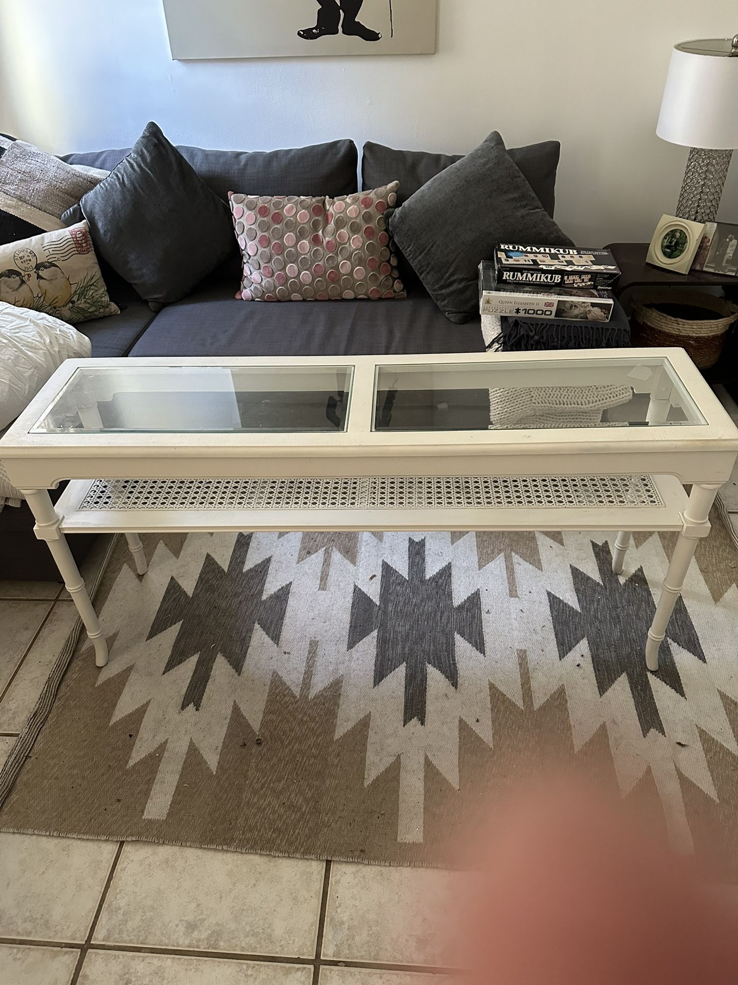 Grand Regency console table