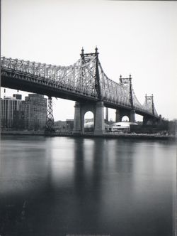 Photo art photography Queensboro Bridge New York artwork