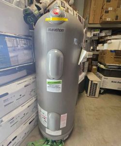 Rheem
Marathon 50 Gal. Tall 4500-Watt Double Element Non Metallic Electric Water Heater
NEW OPEN BOX ITEM