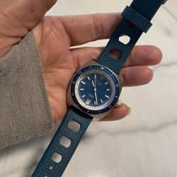 Zodiac 1882 Blue SeaDragon Watch ZO2282 100 Meters 330 Feet