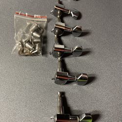Acoustic Or Electric Guitar In Line Tuners