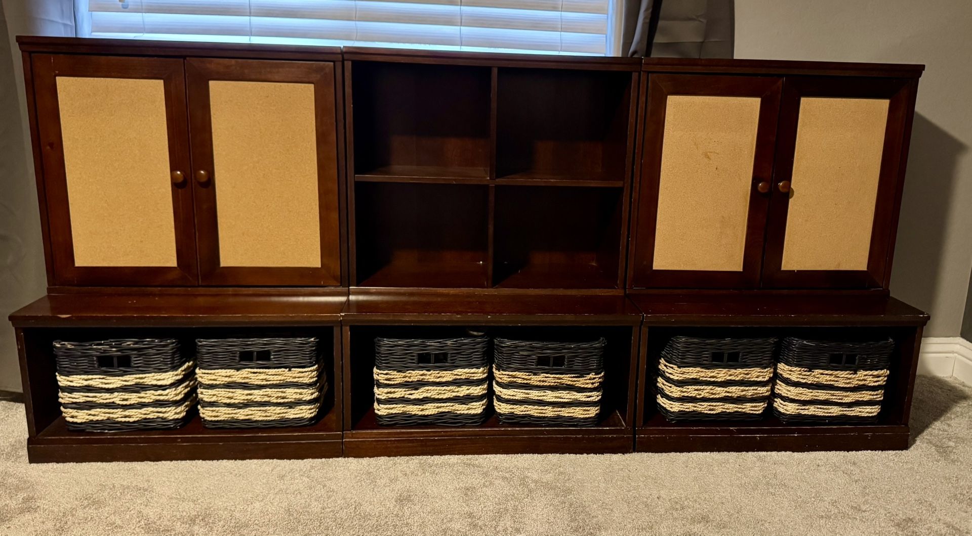 Pottery Barn Kids Cameron Wall Storage Set