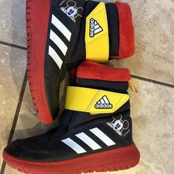 Adidas Disney Unisex Snow Boots Kids Size 3
