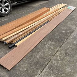 11.5 Inch x 12 Ft Facia Board Trex Decking, Teak Color