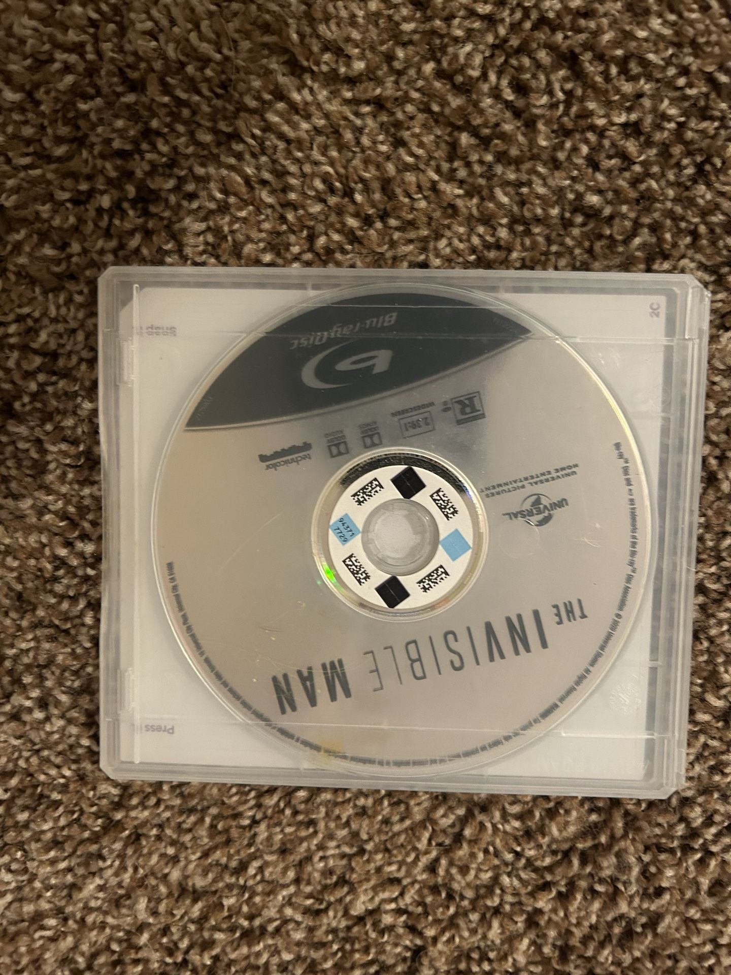 Invisible Man Blu-ray DVD