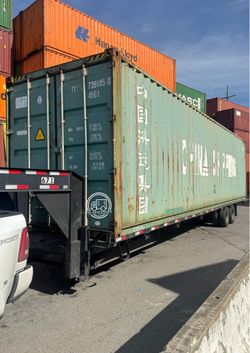 20ft & 40ft high cubes shipping container