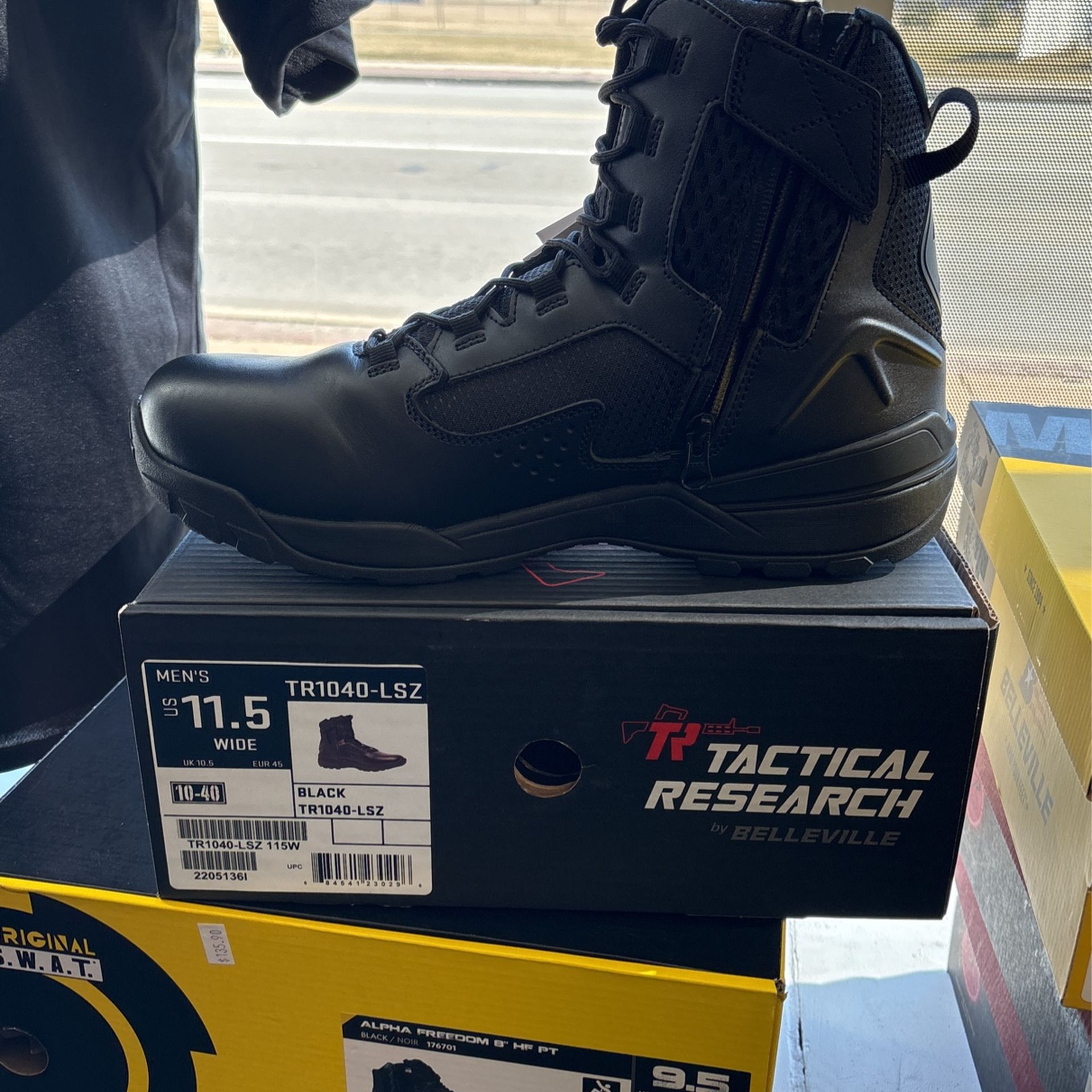 Belleville Tactical Side Zip Boot
