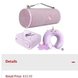 Children's Travel Sleep Set -New In Package!