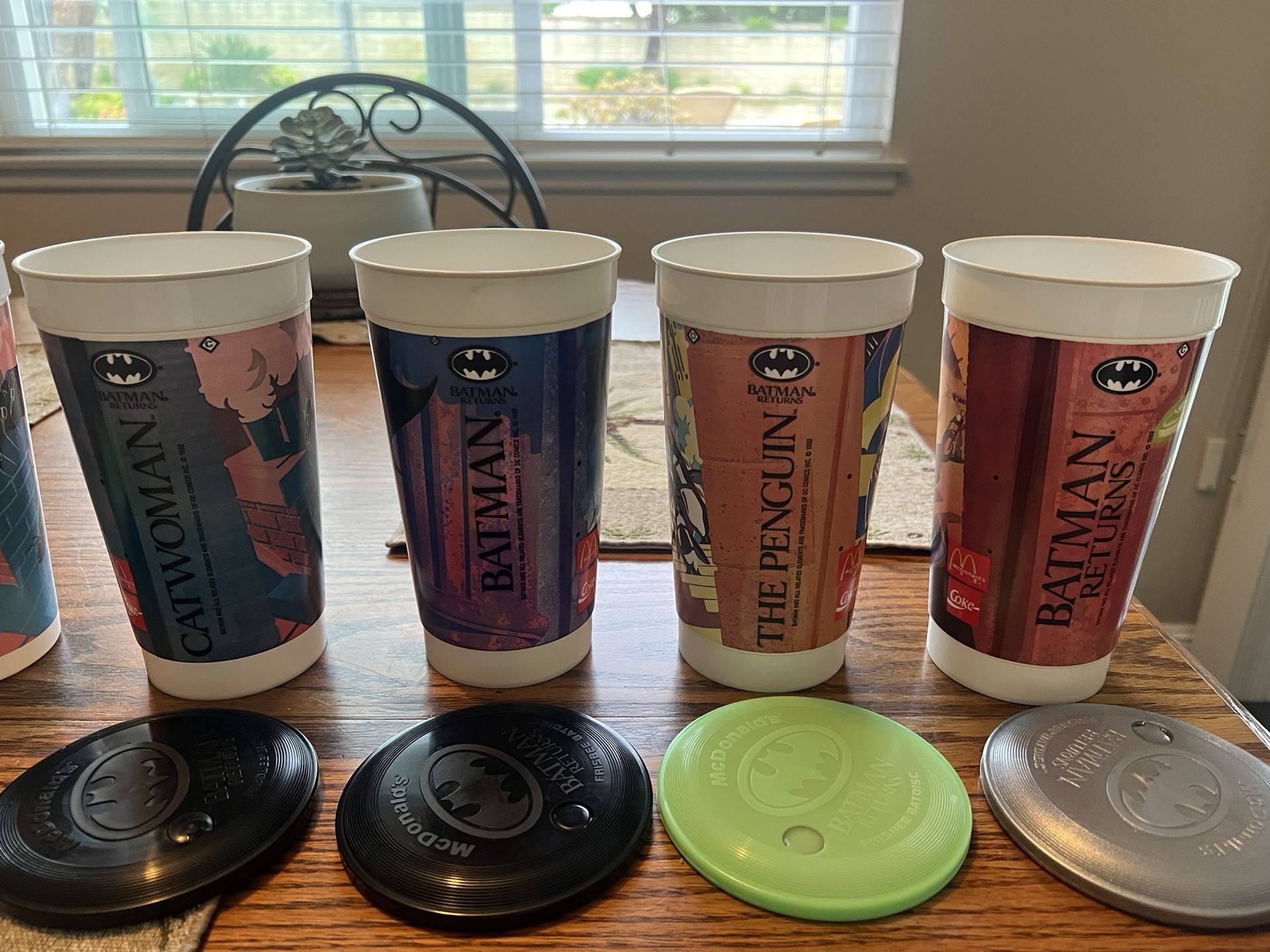 Mcdonald’s Batman Cups