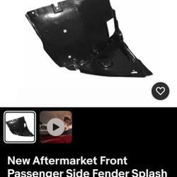 BMW E46 R/F Splash Shield