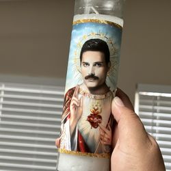 Freddie Mercury Candle 