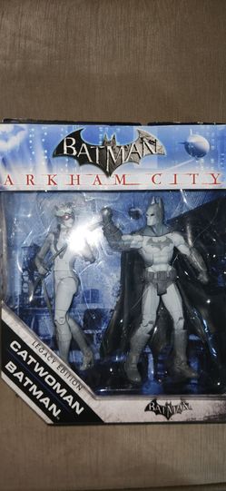 2011 Mattel DC Multiverse Arkham City Batman And Catwoman