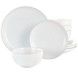 Stoneware Dinnerware Set 12 Pieces