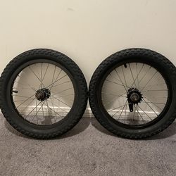 16 inch bike wheel set