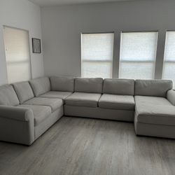 Sectional Sofa - Grey 