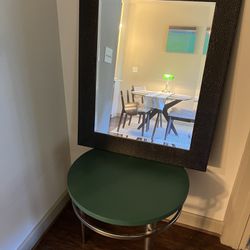 Side table with Mirror