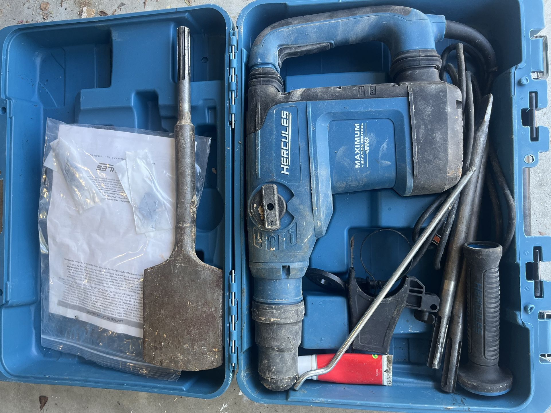 Demo Hammer With Spade Bit
