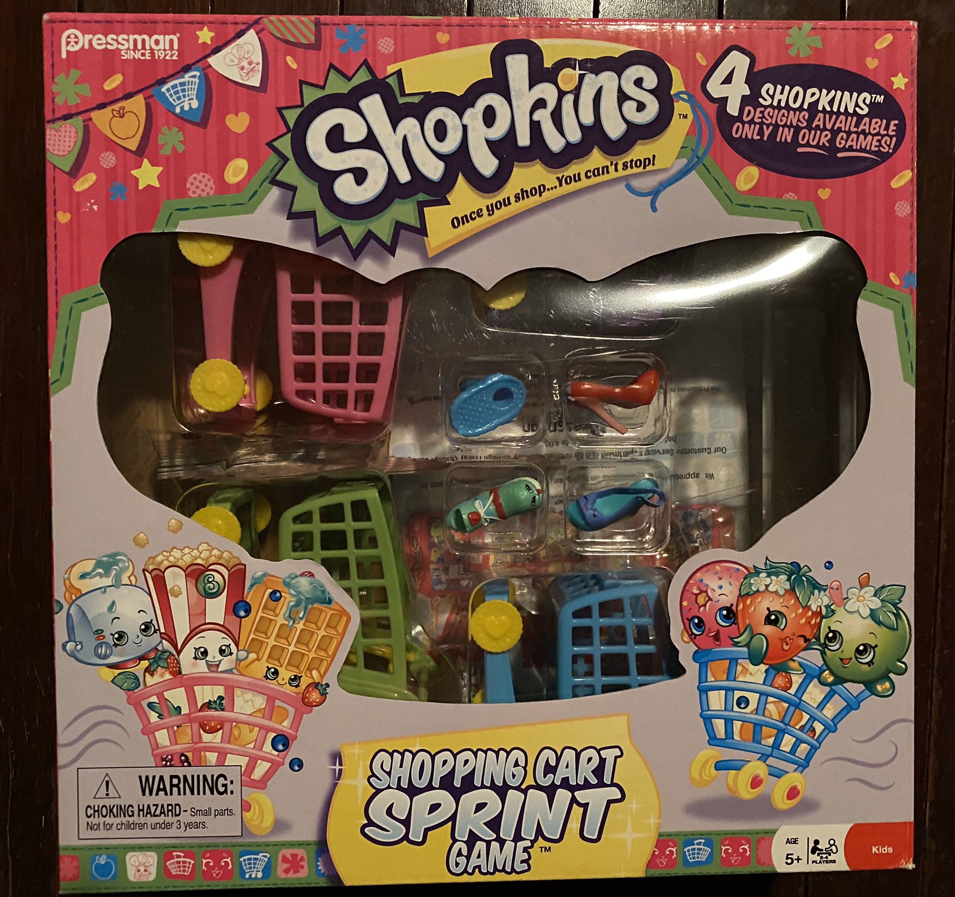Shopkins shopping cart sprint game