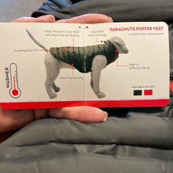 Kong Outerwear Parachute Puffer Jacket For Dog