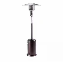 Hammered Mocha Propane Outdoor Flame Patio Heater