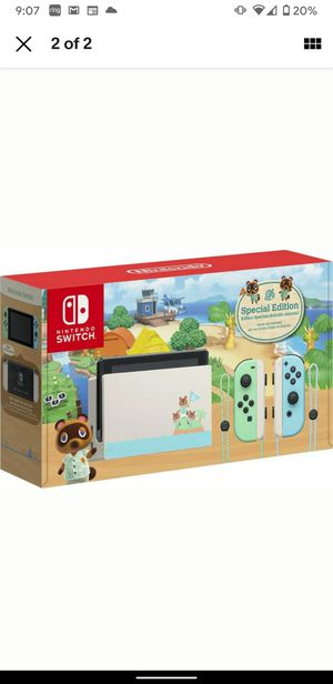 Photo Nintendo Switch Animal Crossing: New Horizon Edition 32GB