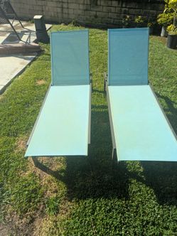 Patio furniture loungers chaise