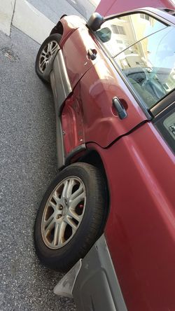 2000 Subaru forester drivers rear door