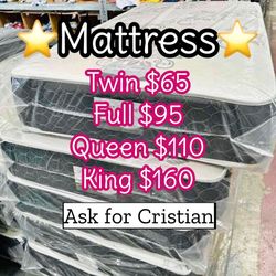 New Mattresses  Twin mattress Full mattress Queen mattress  King mattress  Colchones nuevos  Beds 