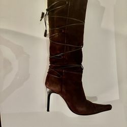 Aldo Suede Brown Boots Size 9