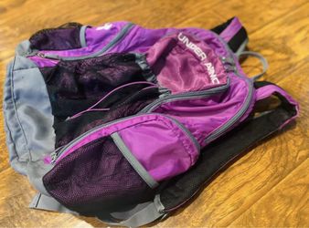 Under Armour Backpack Scrimmage Gym Workout Overnight Laptop PinkPurple