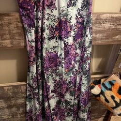 Lularoe Maxi size large Floral | Like new smoke free