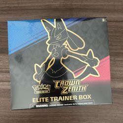 Pokemon Crown Zenith Elite trainer Box (ETB)