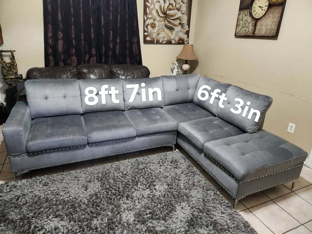 Beautiful L sectional available