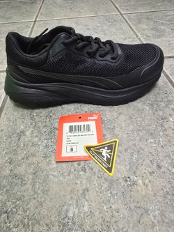 Puma soft toe work shoe