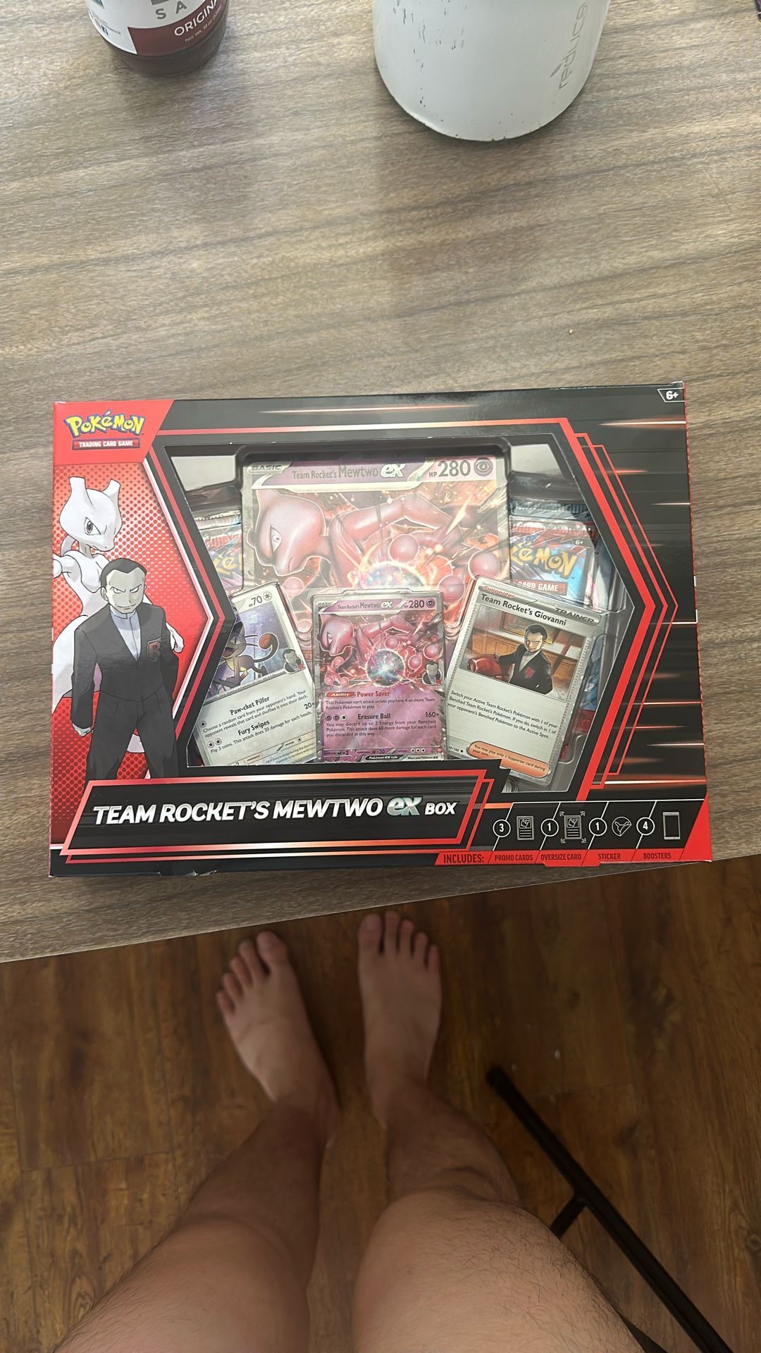 Pokemon TCG Team Rocket’s Mewtwo EX Box NEW