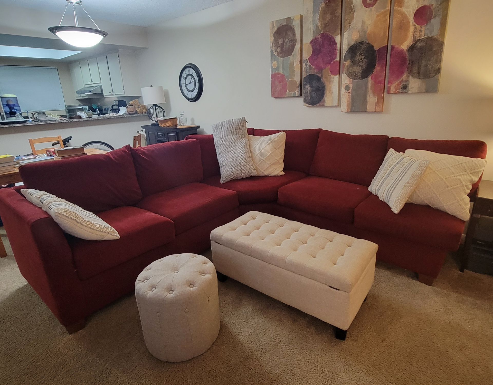 $3200 Sectional Couch Must Go