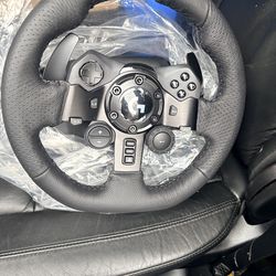 logitech steering wheel and pedals