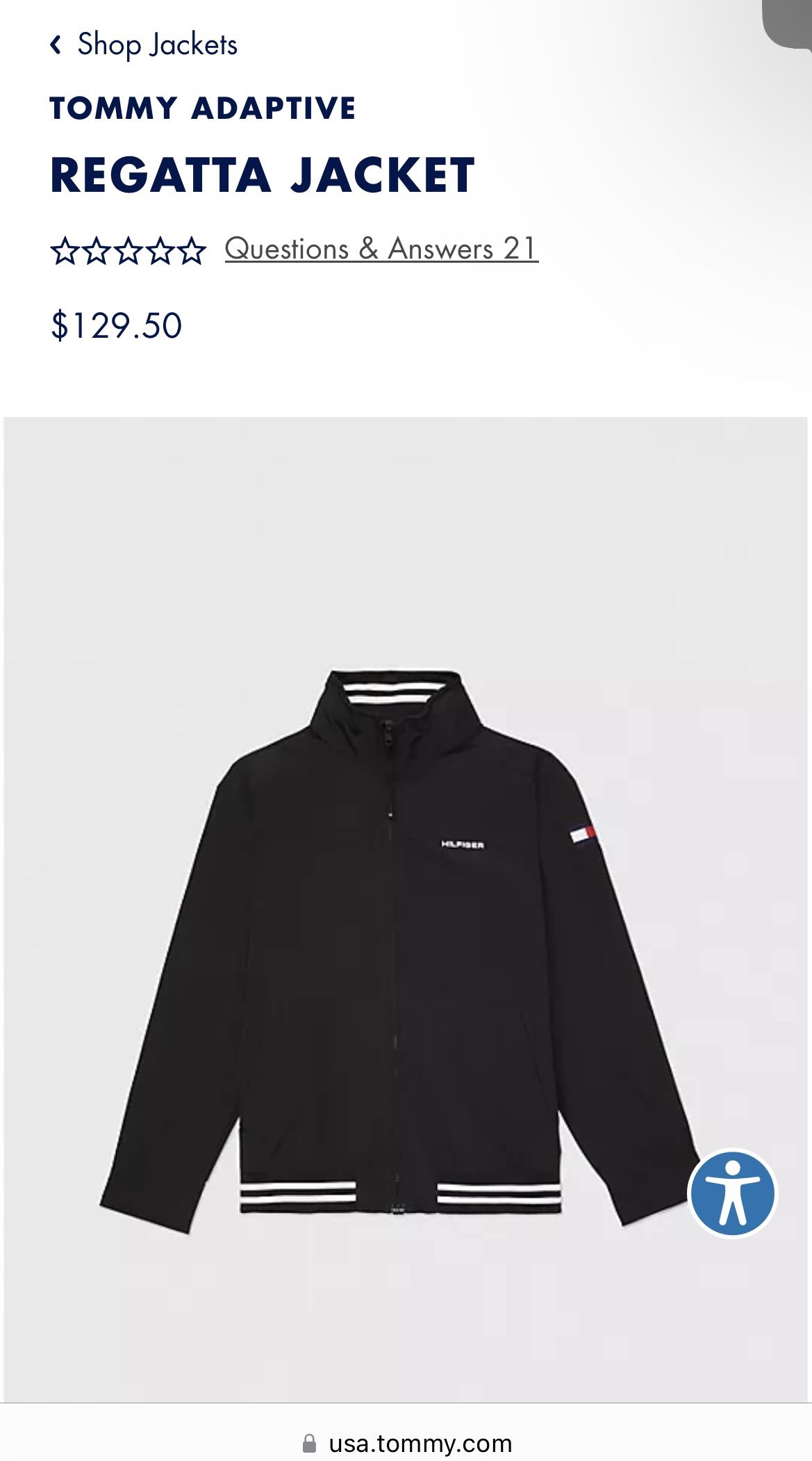 Tommy Hilfiger “Regatta” Jacket 