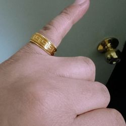 Ring Gold Plate 
