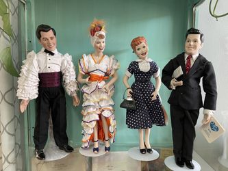 I Love Lucy Porcelain Dolls