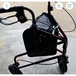 Quad Wheel Fold Up Walker