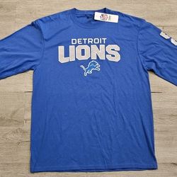 Detroit Lions Official NFL Men's Lrg Long Sleeve Shirt 