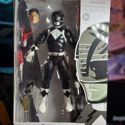 Hasbro Power Ranger Lighting Collection Black Ranger 