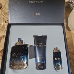 Coach Blue Gift Set