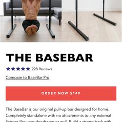 Base bar/ Home Gym Pull Up Bar